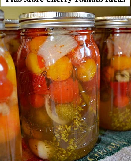 Pickled Cherry Tomatoes