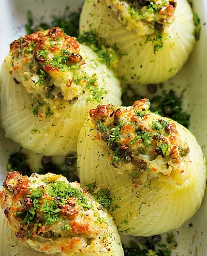 Finocchi imbottiti saporiti