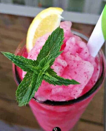 Frozen Hibiscus Lemonade | THM FP, Sugar Free