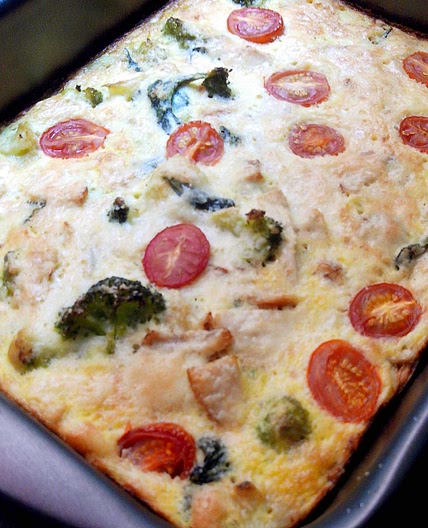 Receita de Torta de legumes low carb