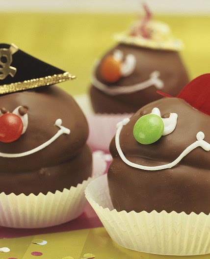 Schokoküsse für den Fasching