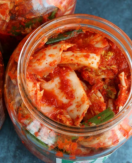 Homemade Kimchi with Vegan Kimchi Option