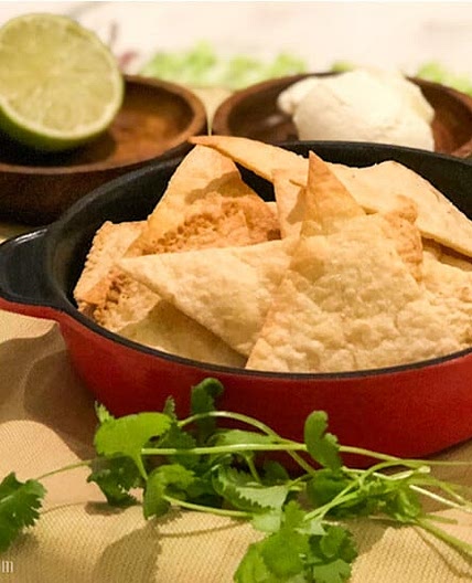 Lazy Low-Carb Tortilla Chips