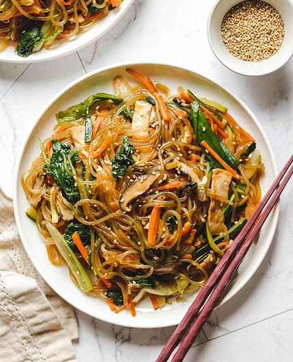 Vegan Japchae