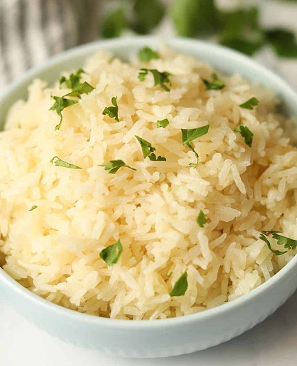 Easy Rice Cooker Garlic Butter Rice