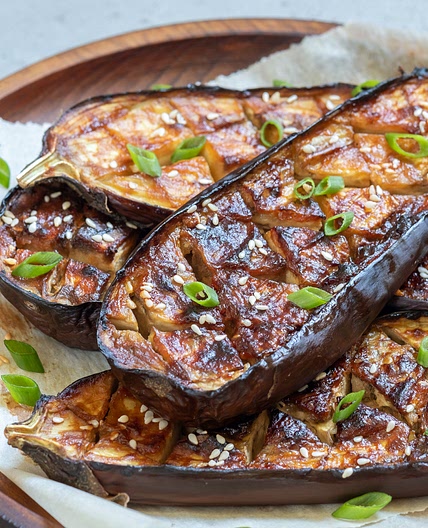 Miso Glazed Eggplant (Nasu Dengaku)