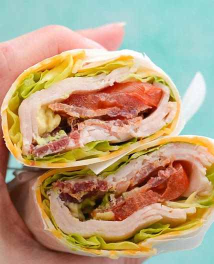 Keto Turkey Bacon Ranch Wrap
