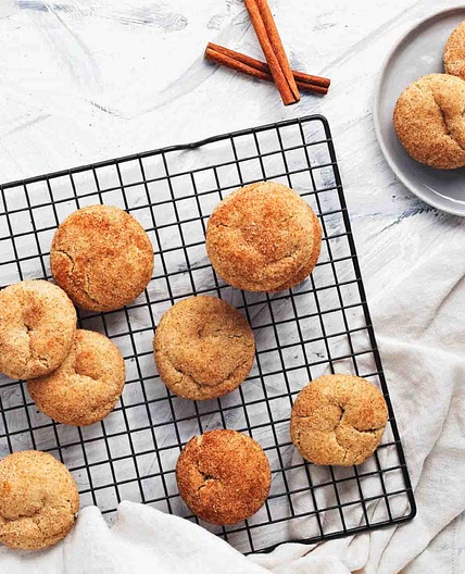 Vegan Snickerdoodle Cookies