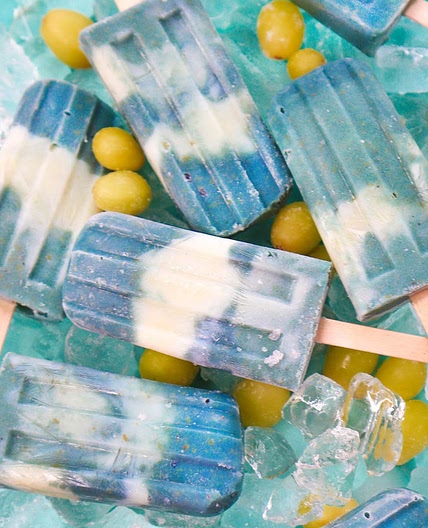 Blue Ice Lollies