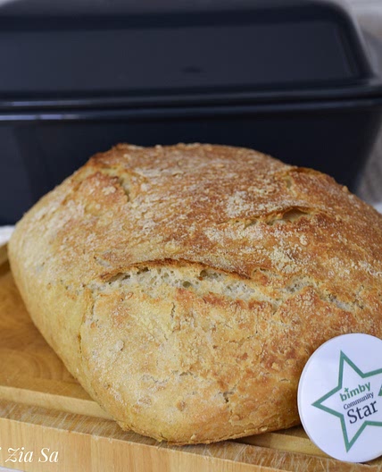 Pane in teglia al sesamo