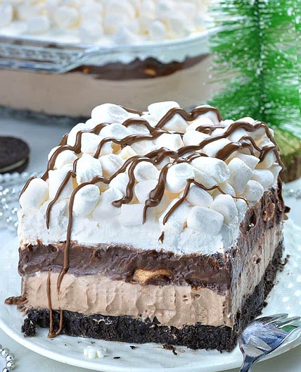 Hot Chocolate Lasagna