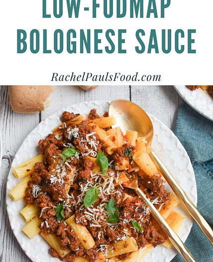 Authentic Low-FODMAP Slow-Cooker Bolognese Sauce; Gluten-free