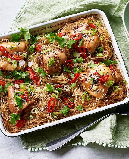 Teriyaki chicken noodles