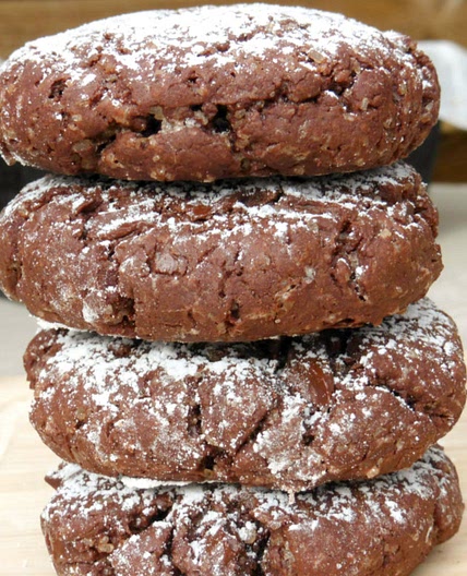 Dark Chocolate Chip Olive Oil Cookies
