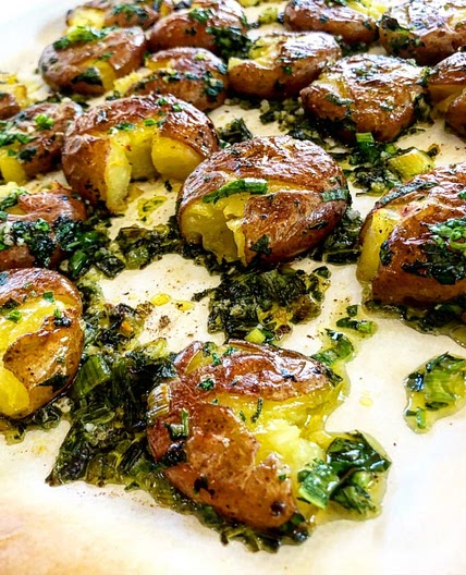 Smashed Irish Potatoes