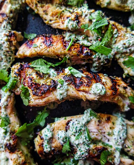 Green Goddess Chicken