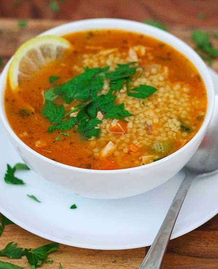 Chicken Lemon Pastina Soup