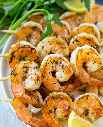 Grilled Shrimp Skewers