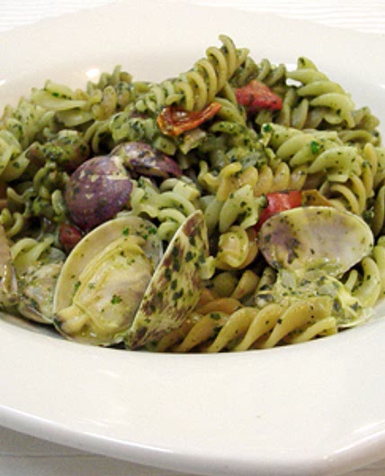 시금치크림소스푸질리