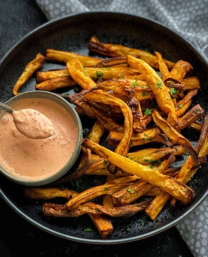 Air Fryer Parsnip Fries