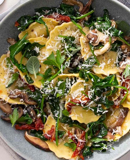 Mushroom Ravioli