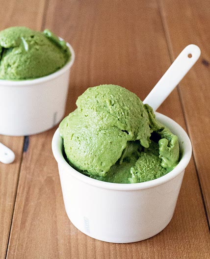 Matcha (Green Tea) Banana "Ice Cream"