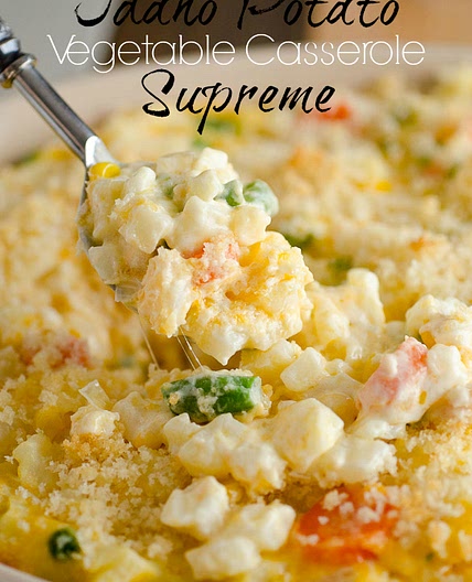 Idaho Potato Vegetable Casserole Supreme
