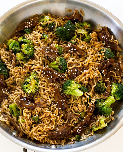 Beef and Broccoli Ramen