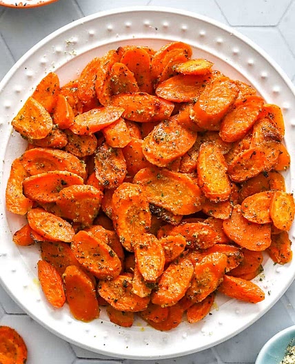Easy Ranch Roasted Carrots