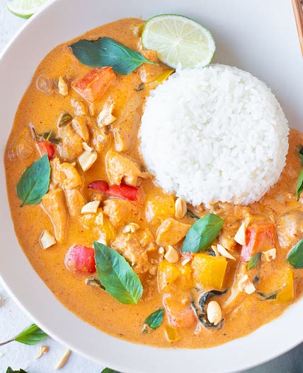 Instant Pot Thai Panang Curry Chicken