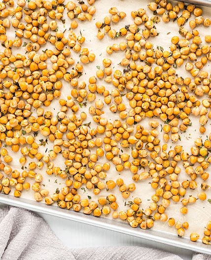 Lemon Herbed Chickpeas