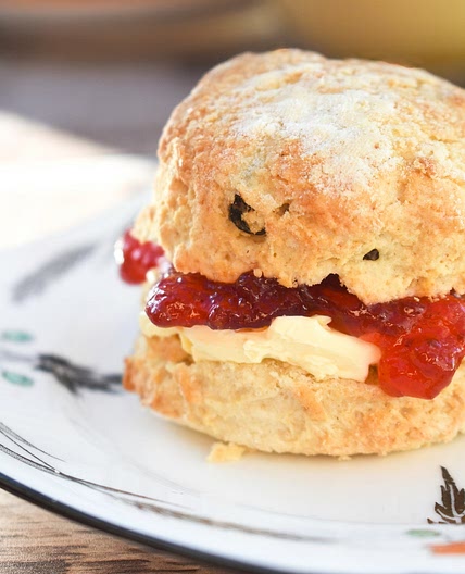 Vegan Air Fryer Fruit Scones