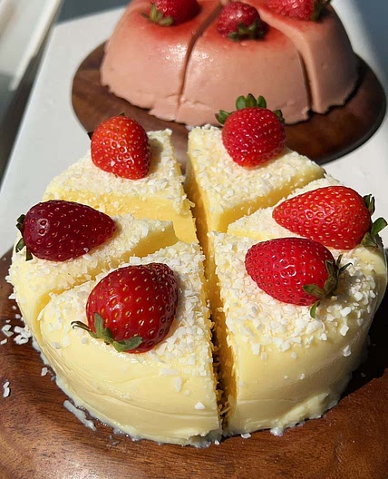 Strawberry Milk Cake