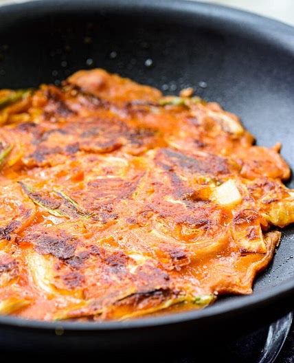Kimchijeon (kimchi pancakes)