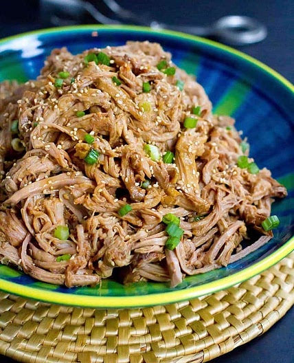 Slow Cooker Teriyaki Pulled Pork