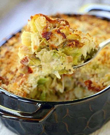The Best Brussels Sprout Casserole