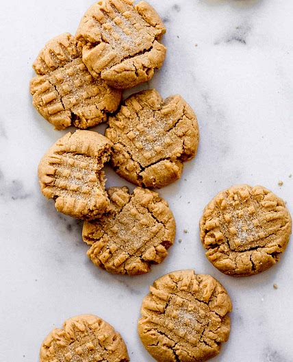 The Easiest Peanut Butter Cookies