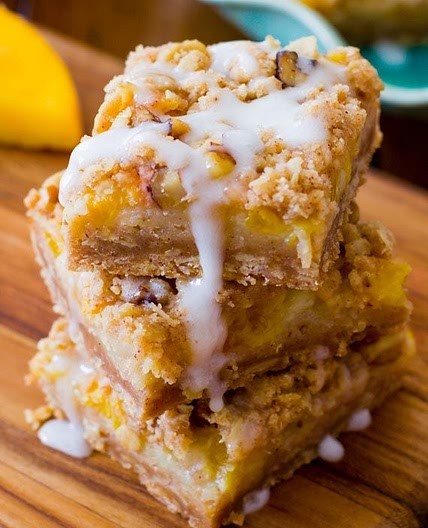 Peaches 'n' Cream Bars