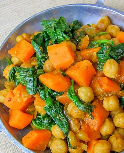 Ethiopian Chickpeas - Easy Vegetarian Ethiopian Recipe