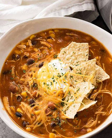 Instant Pot Taco Chicken Soup