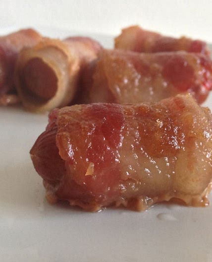 Candied Bacon Sausages