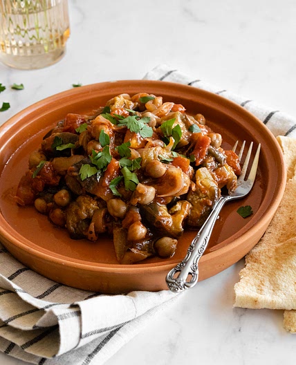 Lebanese Eggplant Moussaka (Maghmour)
