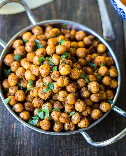 Sumac and Spice Roasted Chickpeas Recipe