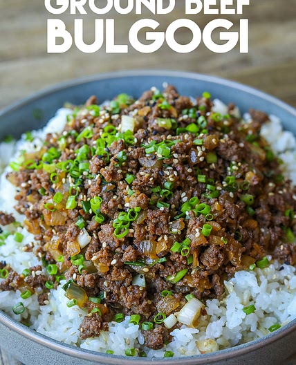Ground Beef Bulgogi