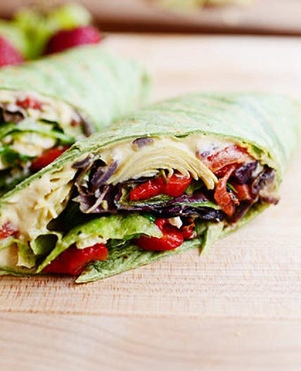Heavenly Hummus Wrap