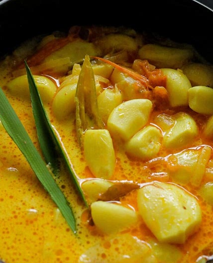 Sri Lankan garlic curry(vegetarian, vegan)