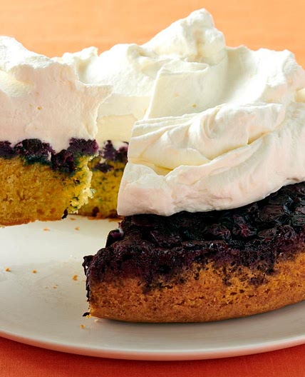 Blueberry Upside-Down Cake