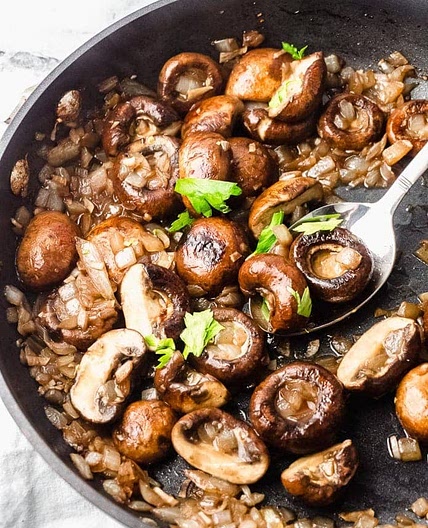 Easy Garlic Butter Mushrooms