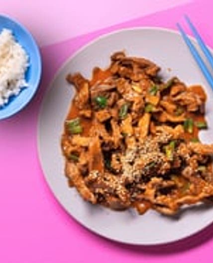 Rinds-Bulgogi mit Sesam