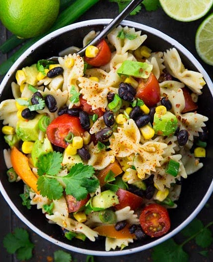 Southwestern Pasta Salad (vegan)